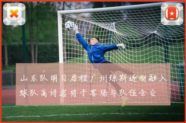 山东队明日启程广州琼斯逐渐融入球队高诗岩将于客场与队伍会合